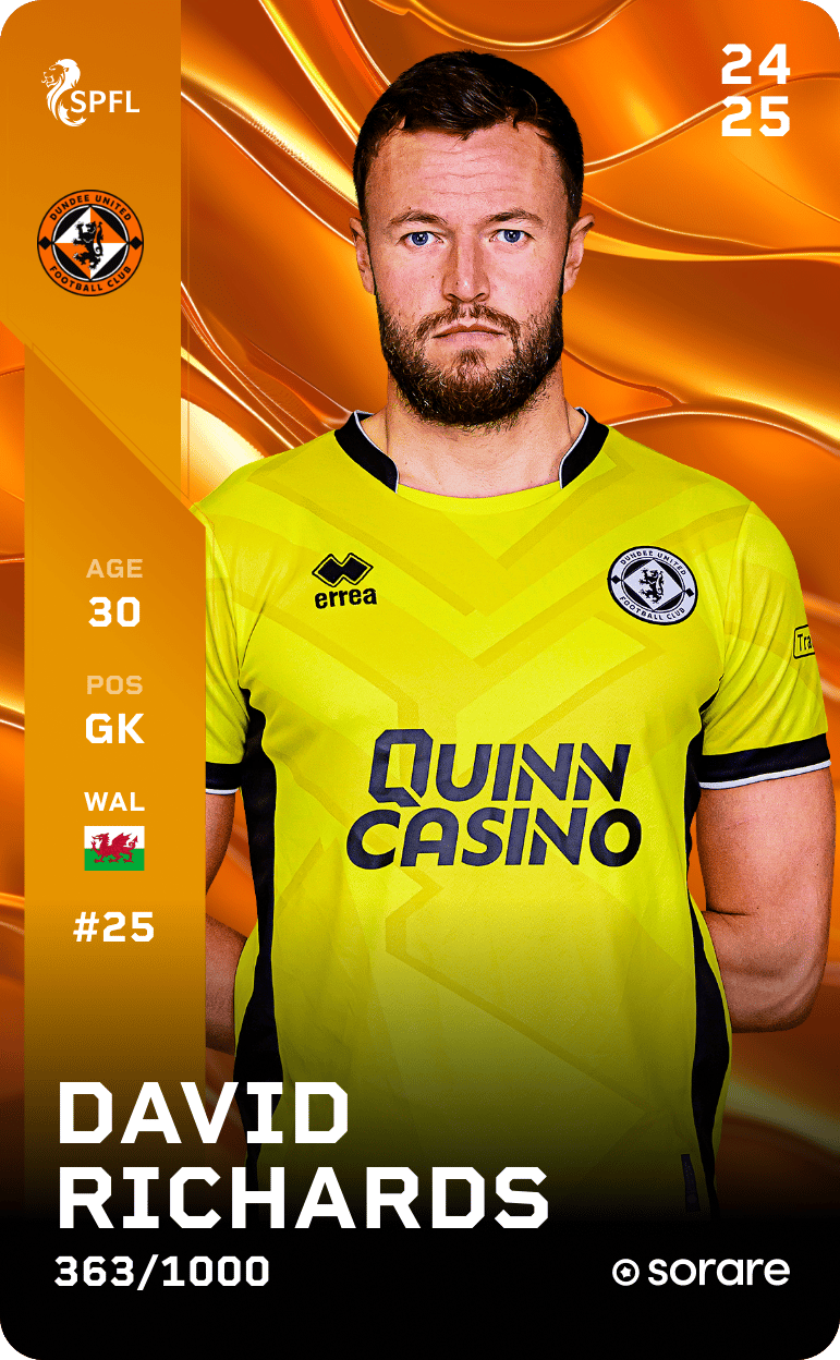 David Richards 2024-25 • Limited 363/1000
