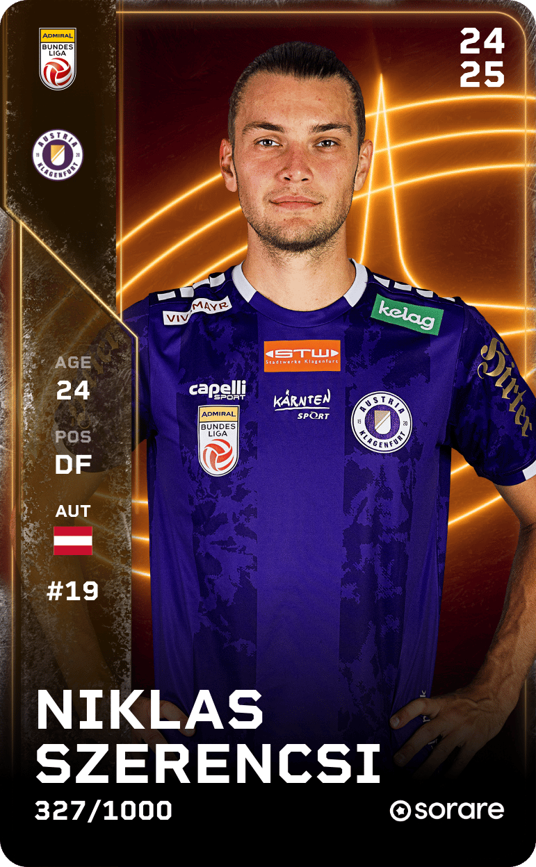 Niklas Szerencsi 2024-25 • Limited 327/1000