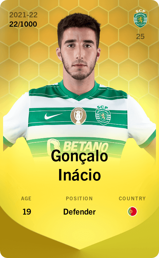 Gonçalo Inácio 2021-22 • Limited 22/1000