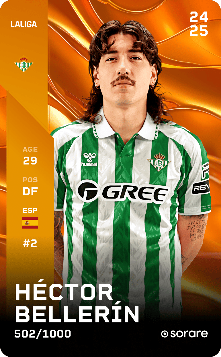 Bellerín 2024-25 • Limited 502/1000