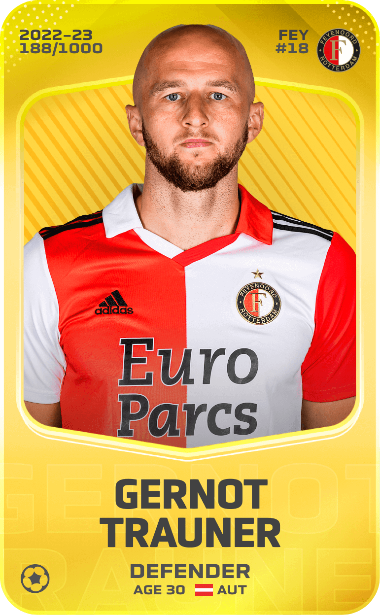 Gernot Trauner 2022-23 • Limited 188/1000