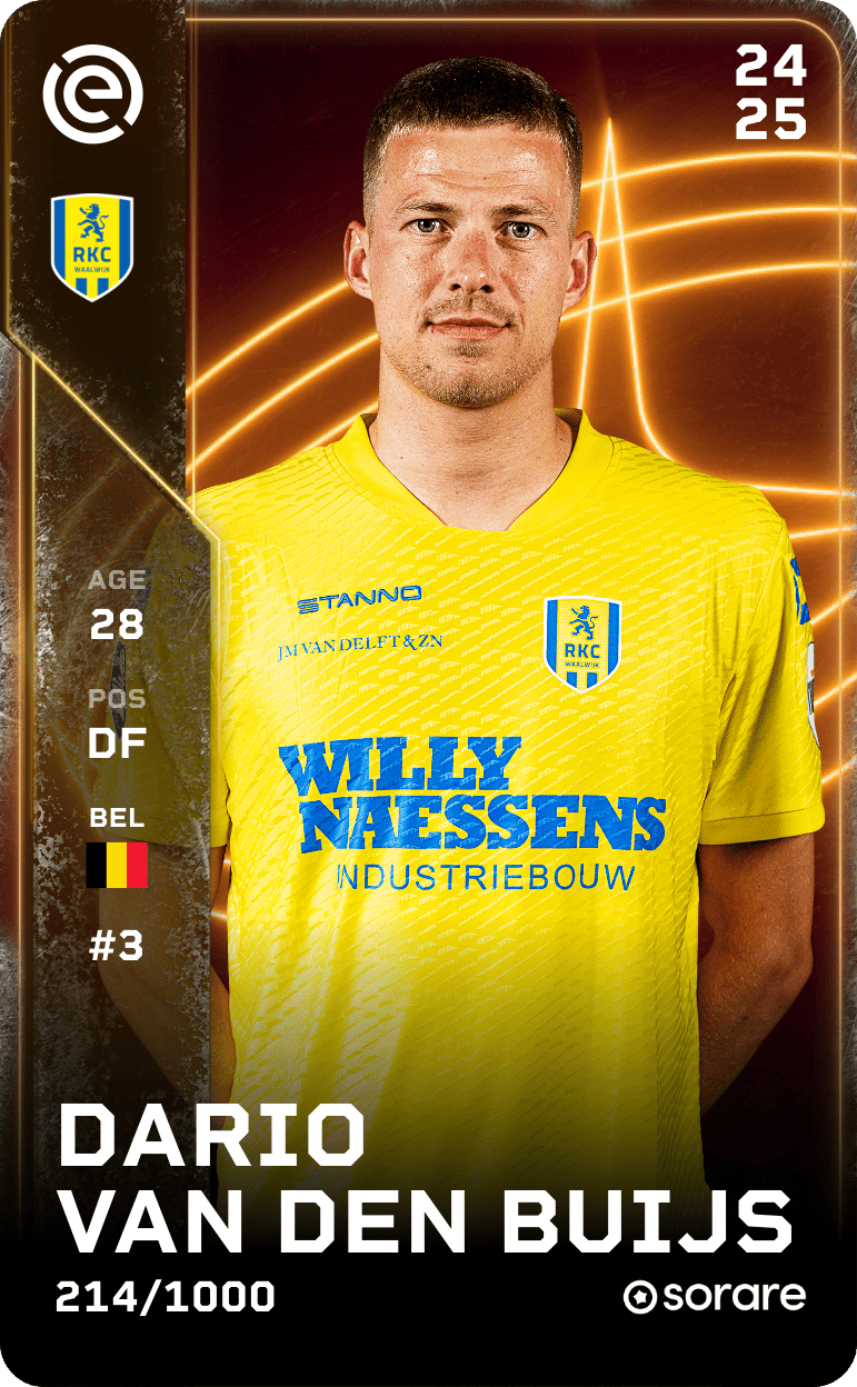 Dario Van den Buijs 2024-25 • Limited 214/1000