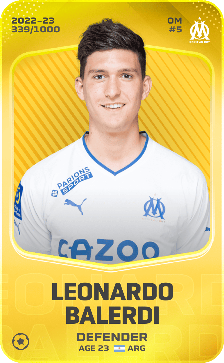Leonardo Balerdi 2022-23 • Limited 339/1000