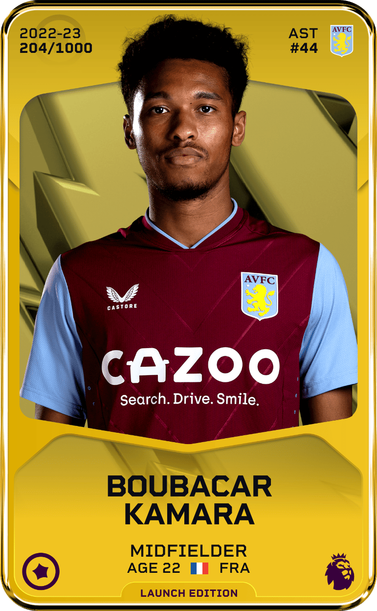Boubacar Kamara 2022-23 • Limited 204/1000