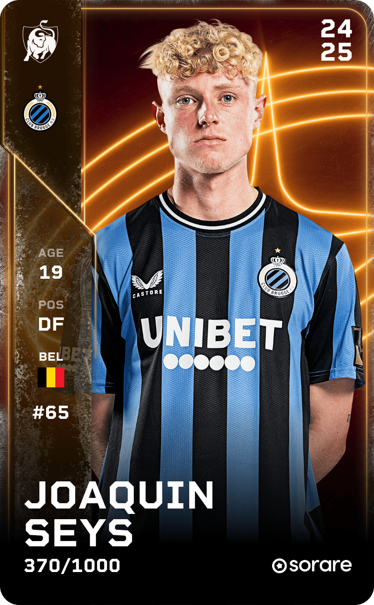 Joaquin Seys 2024-25 • Limited 370/1000