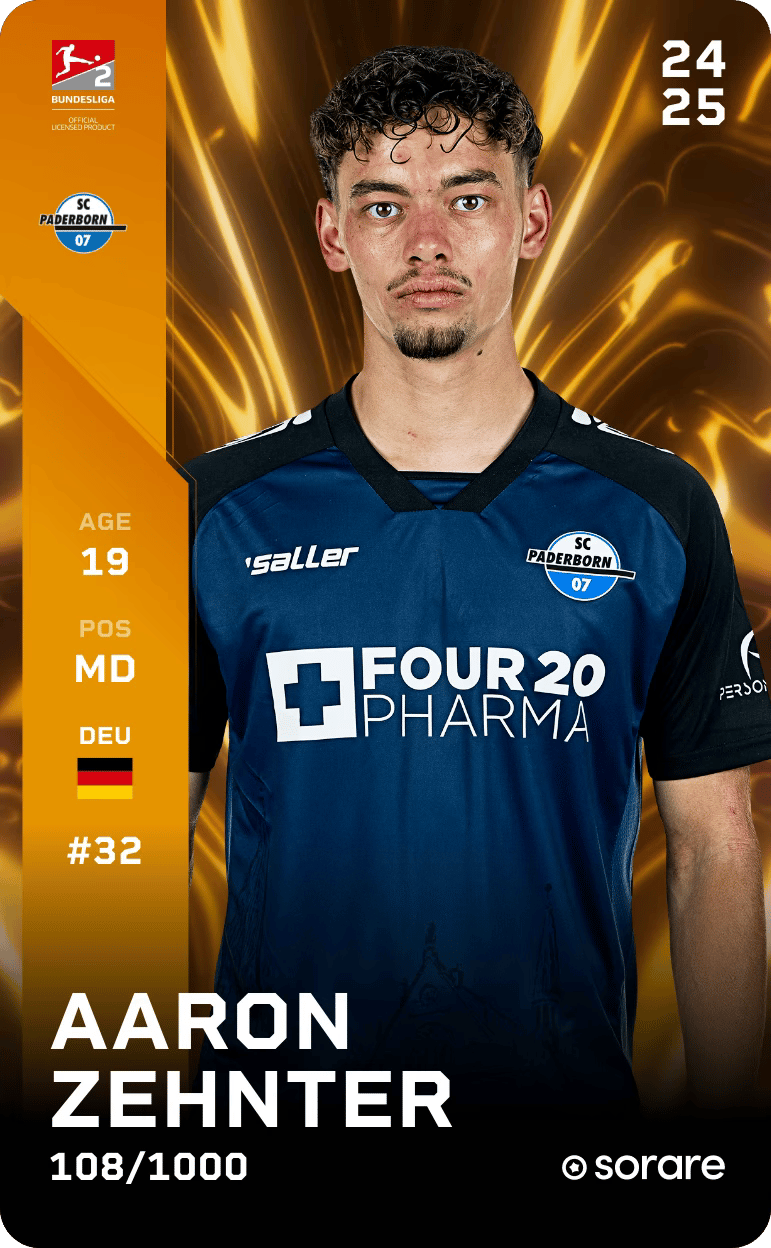 Aaron Zehnter 2024-25 • Limited 108/1000