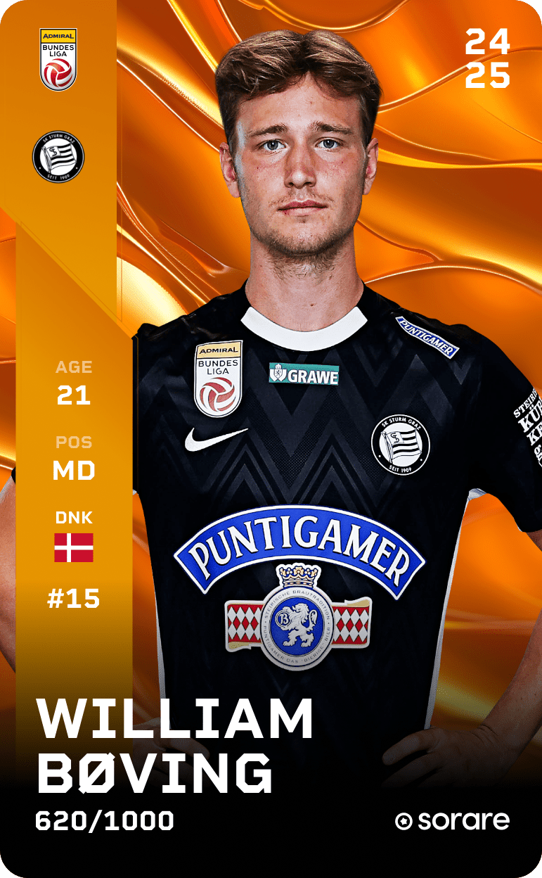 William Bøving 2024-25 • Limited 620/1000