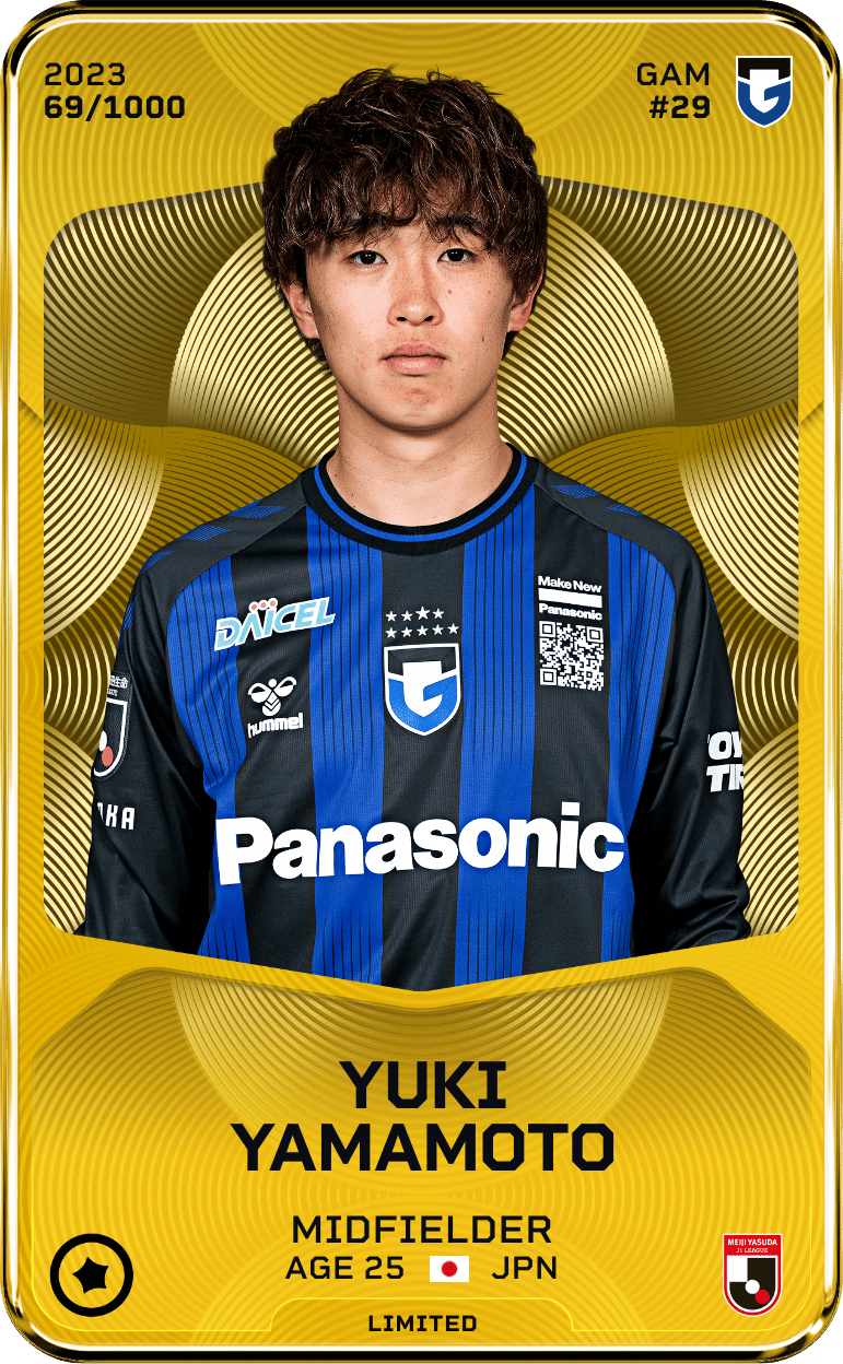 Yuki Yamamoto 2023-24 • Limited 69/1000