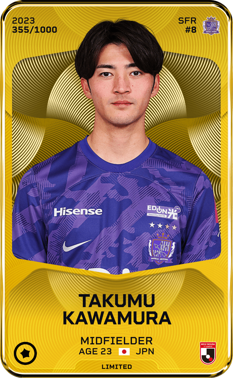 Takumu Kawamura 2023-24 • Limited 355/1000