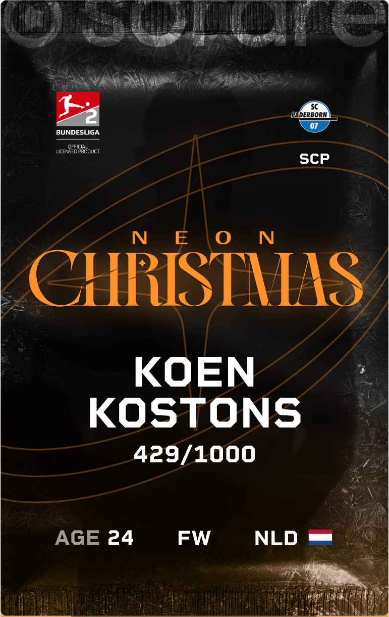 Koen Kostons 2024-25 • Limited 429/1000