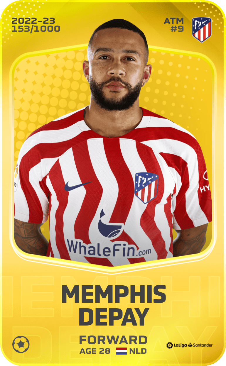 Memphis Depay 2022-23 • Limited 153/1000