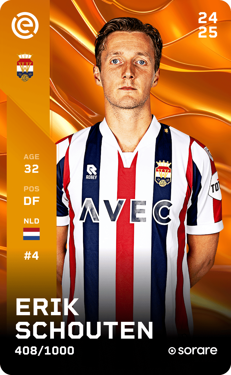 Erik Schouten 2024-25 • Limited 408/1000