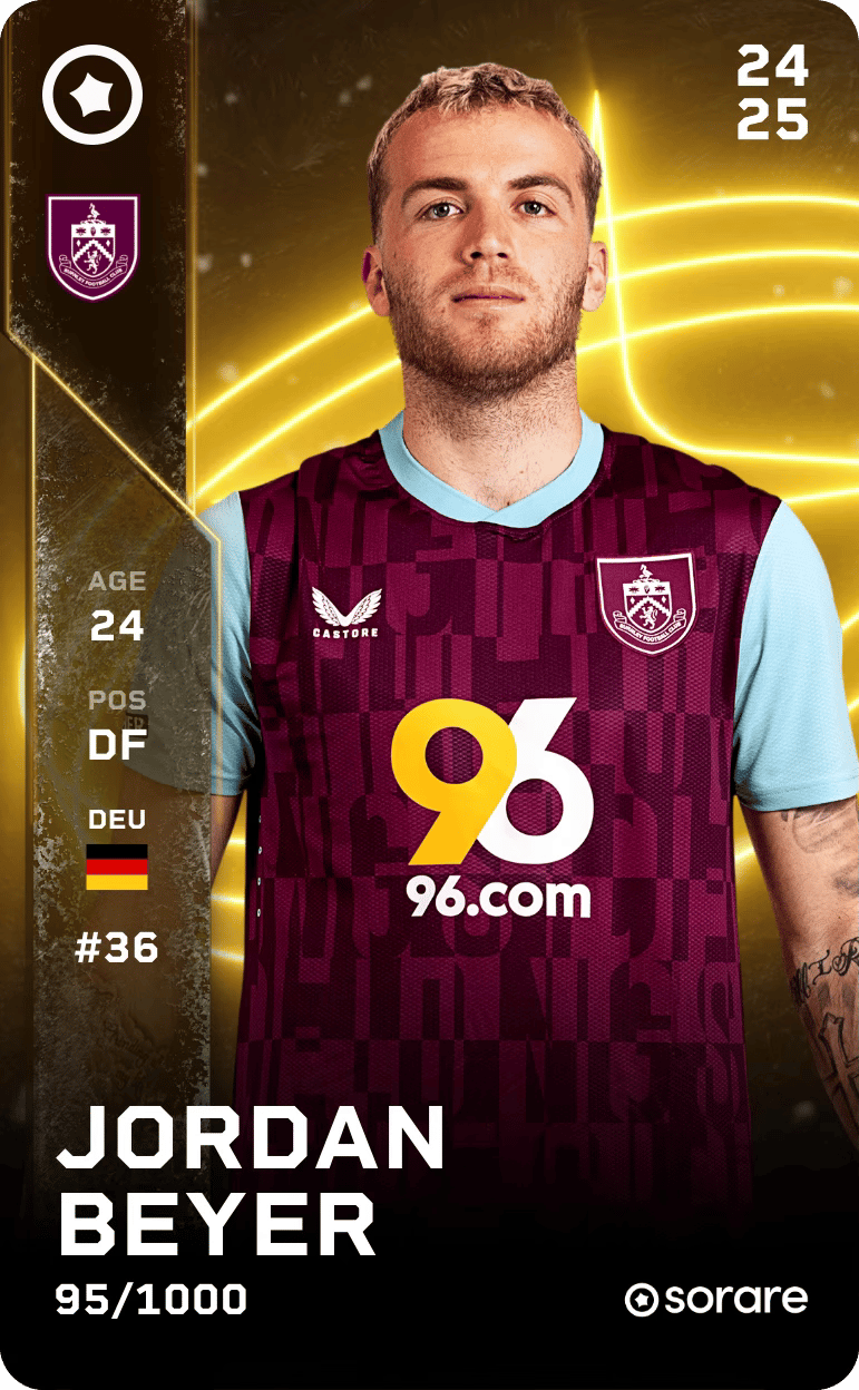 Jordan Beyer 2024-25 • Limited 95/1000