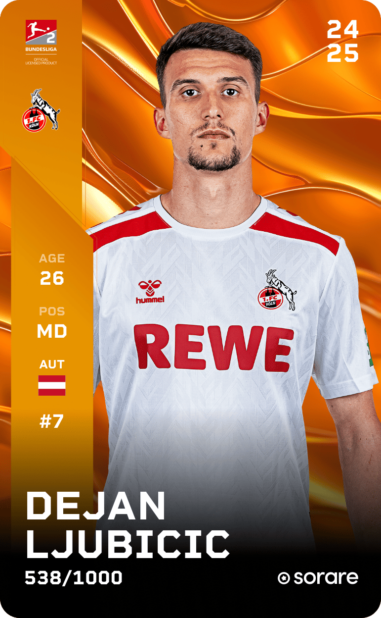 Dejan Ljubicic 2024-25 • Limited 538/1000
