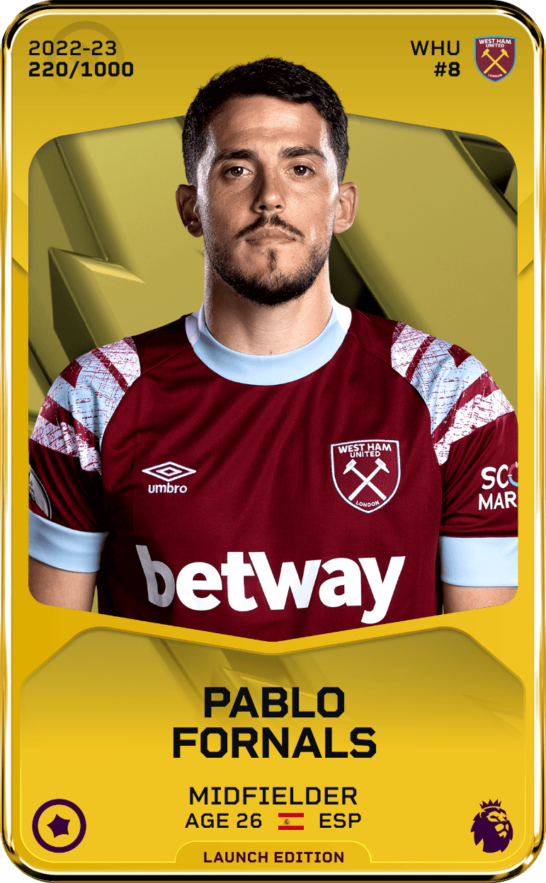 Pablo Fornals 2022-23 • Limited 220/1000