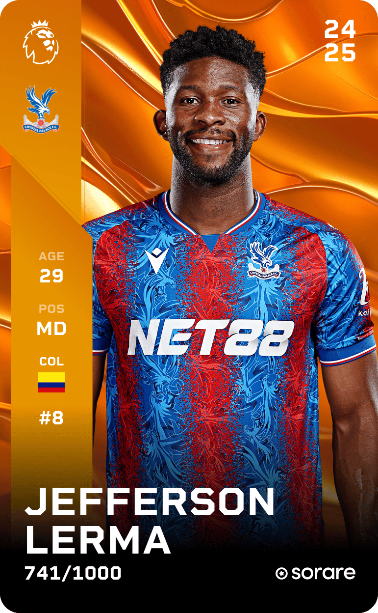 Jefferson Lerma 2024-25 • Limited 741/1000
