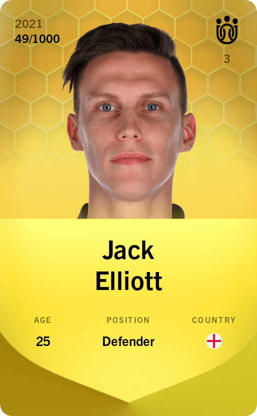 Jack Elliott 2021-22 • Limited 49/1000