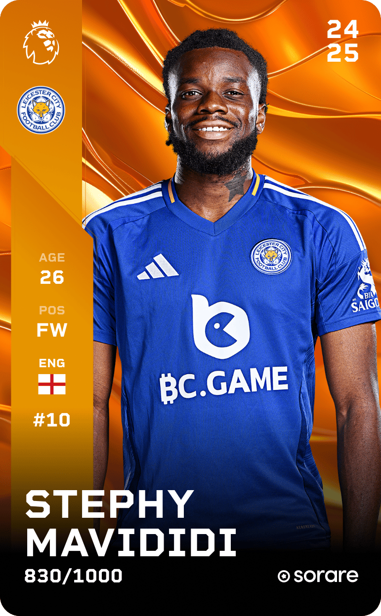 Stephy Mavididi 2024-25 • Limited 830/1000