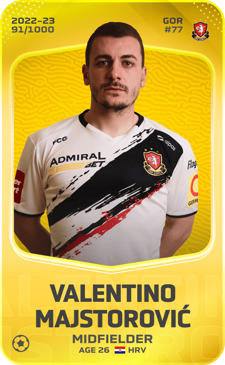 Valentino Majstorović 2022-23 • Limited 91/1000
