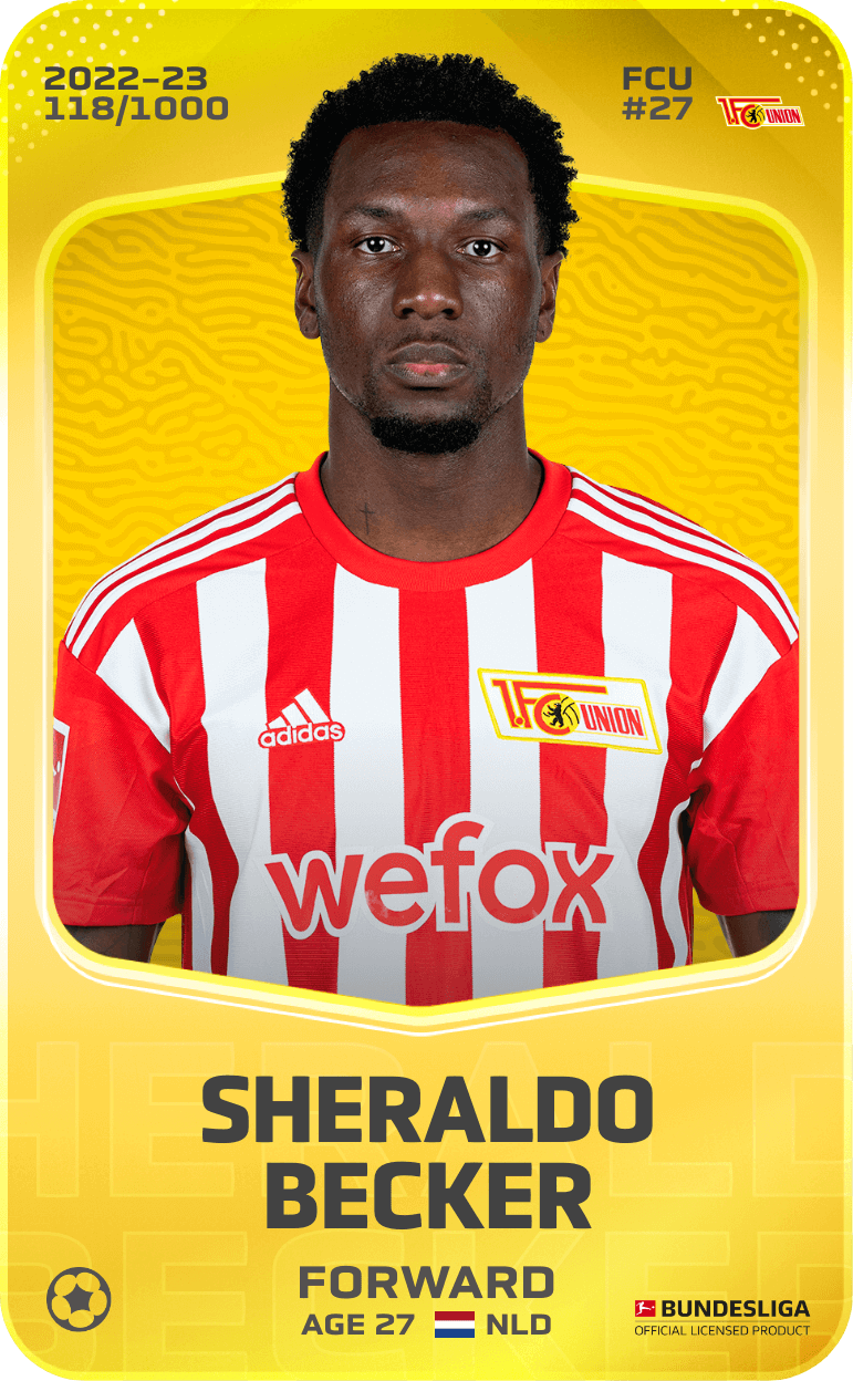 Sheraldo Becker 2022-23 • Limited 118/1000