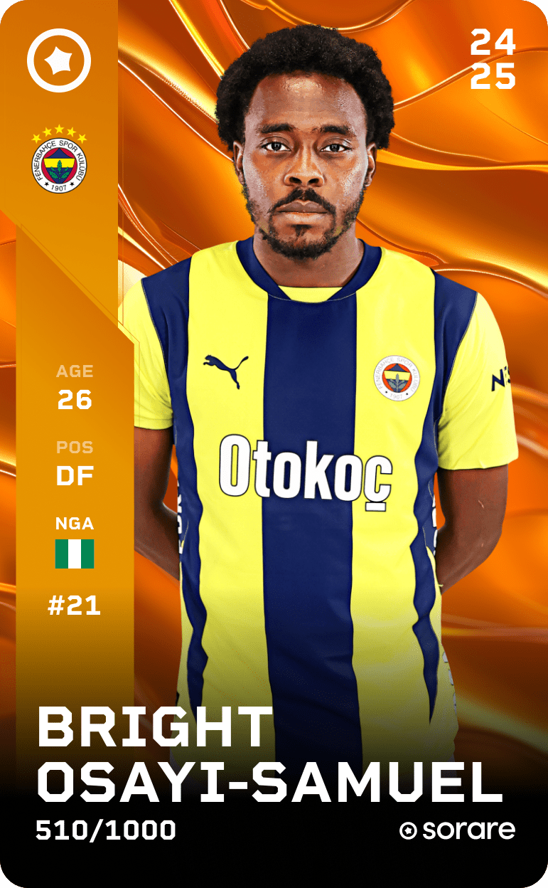 Bright Osayi-Samuel 2024-25 • Limited 510/1000
