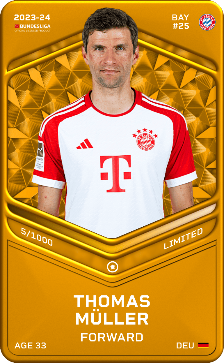 Thomas Müller 2023-24 • Limited 5/1000