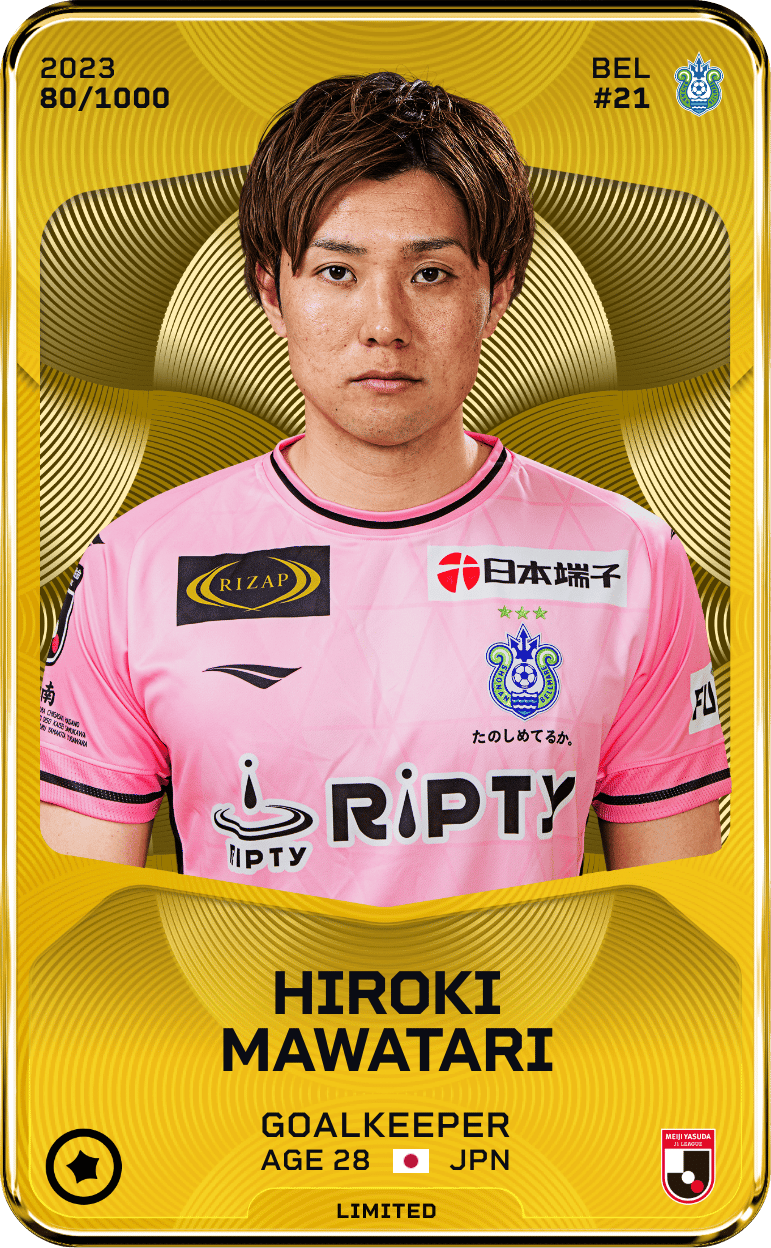 Hiroki Mawatari 2023-24 • Limited 80/1000