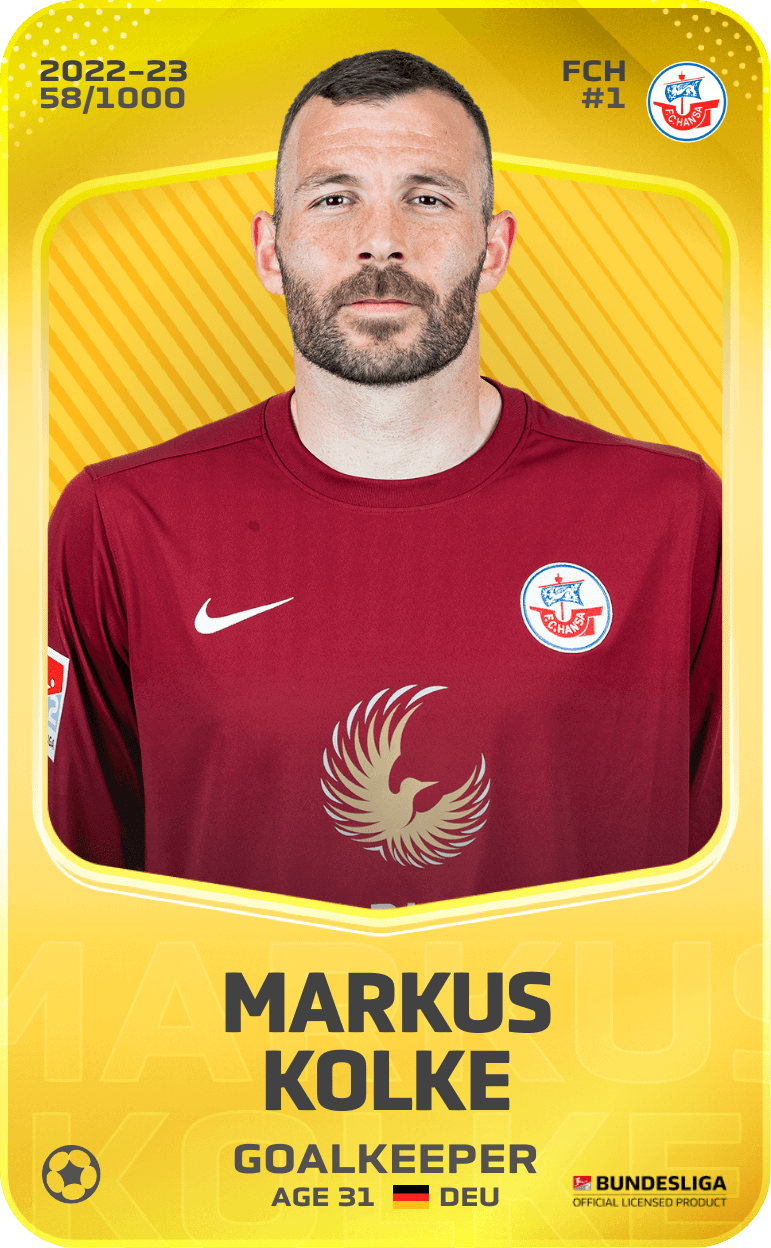 Markus Kolke 2022-23 • Limited 58/1000