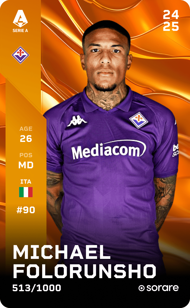 Michael Folorunsho 2024-25 • Limited 513/1000