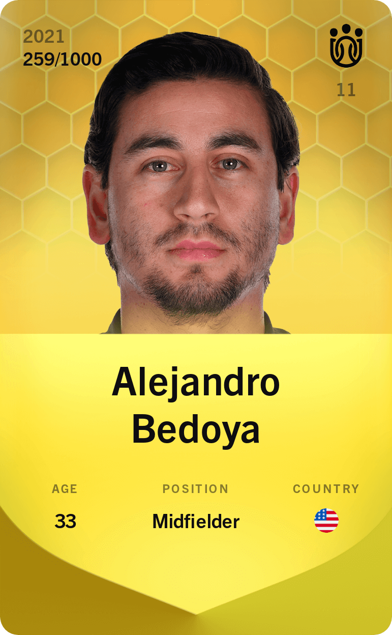 Alejandro Bedoya 2021-22 • Limited 259/1000
