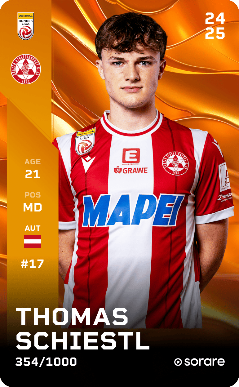 Thomas Schiestl 2024-25 • Limited 354/1000