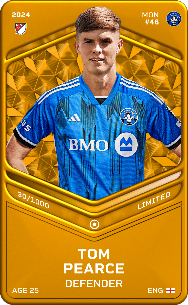 Tom Pearce 2024-25 • Limited 30/1000