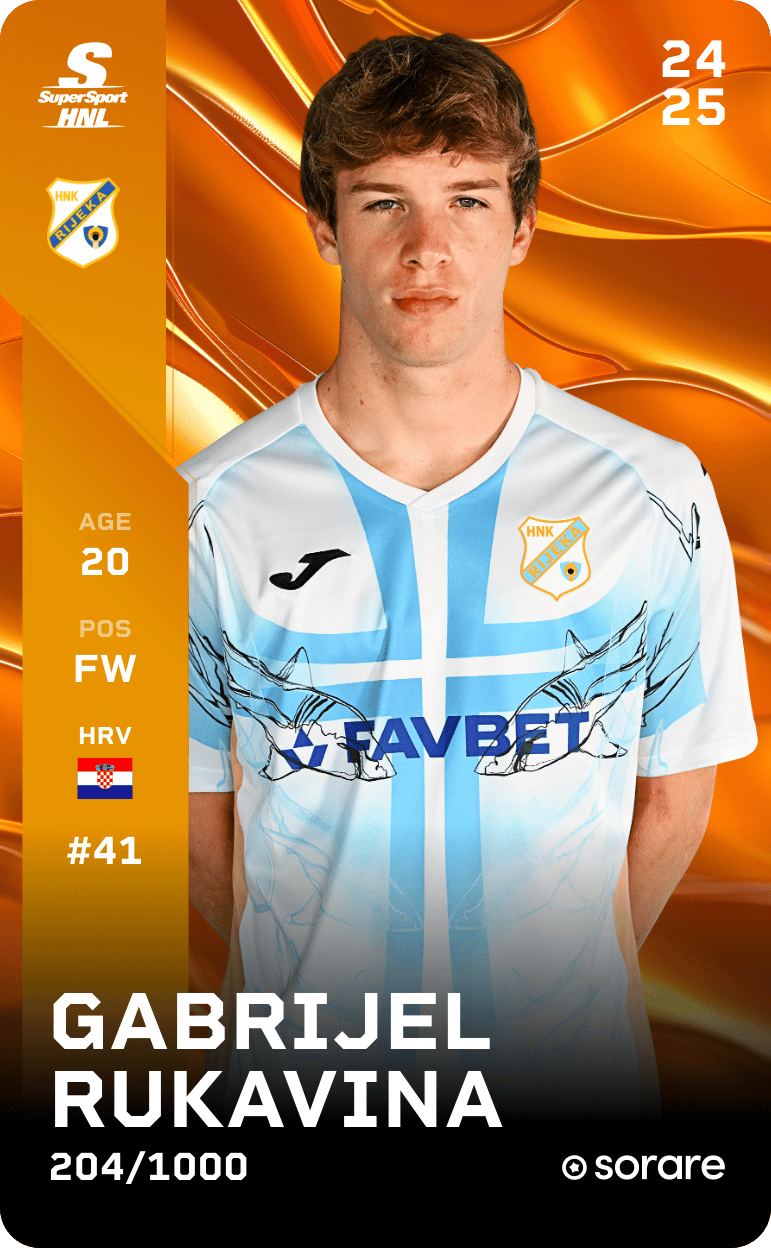 Gabrijel Rukavina 2024-25 • Limited 204/1000