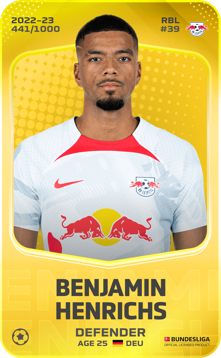 Benjamin Henrichs 2022-23 • Limited 441/1000