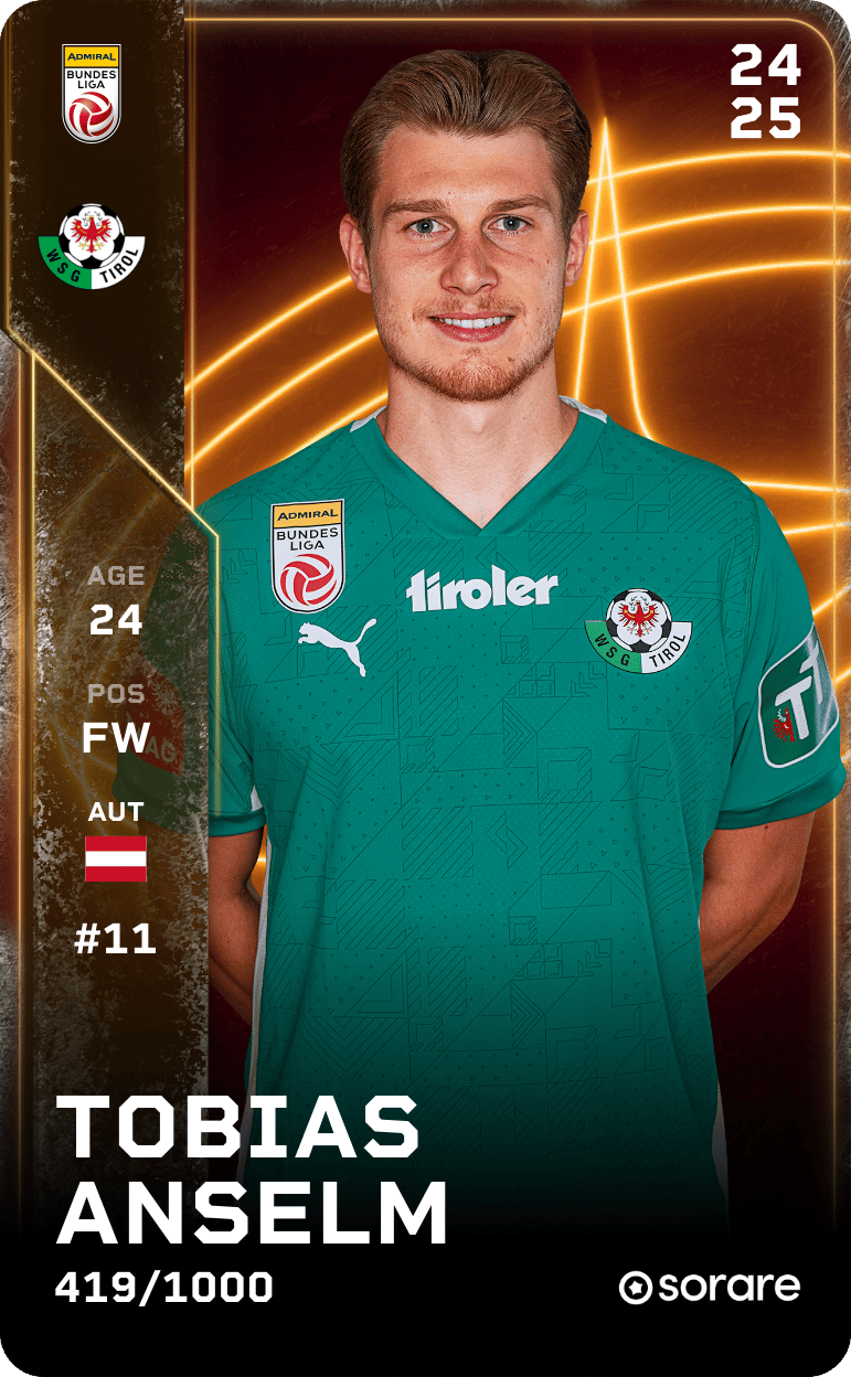 Tobias Anselm 2024-25 • Limited 419/1000