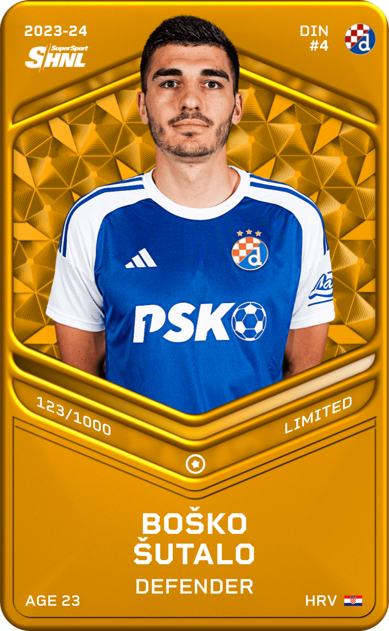 Boško Šutalo 2023-24 • Limited 123/1000