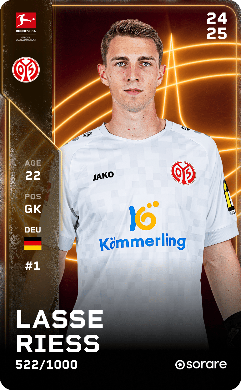 Lasse Riess 2024-25 • Limited 522/1000