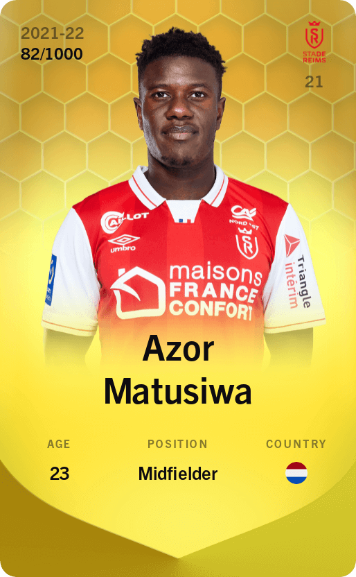 Azor Matusiwa 2021-22 • Limited 82/1000