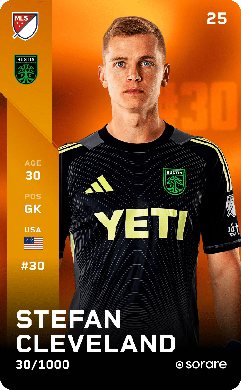 Stefan Cleveland 2025-26 • Limited 30/1000