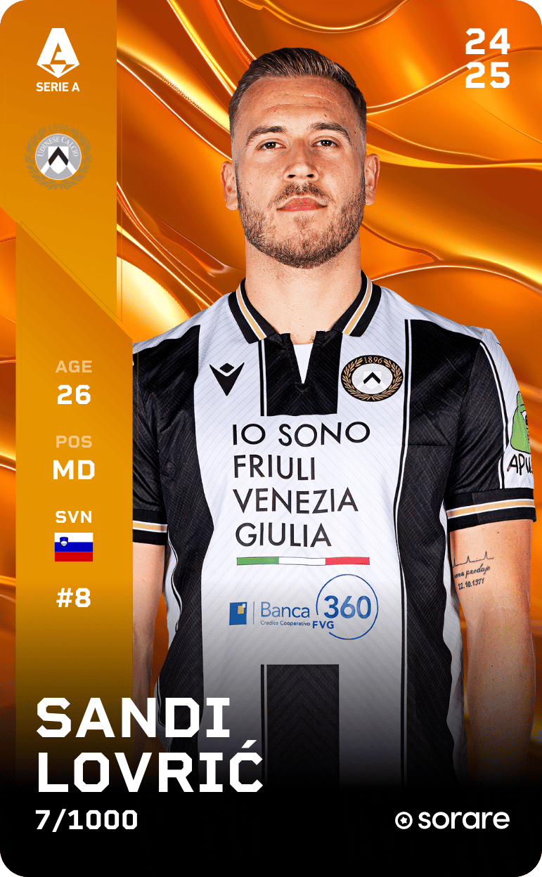 Sandi Lovrić 2024-25 • Limited 7/1000