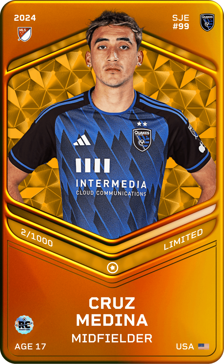 Cruz Medina 2024-25 • Limited 2/1000