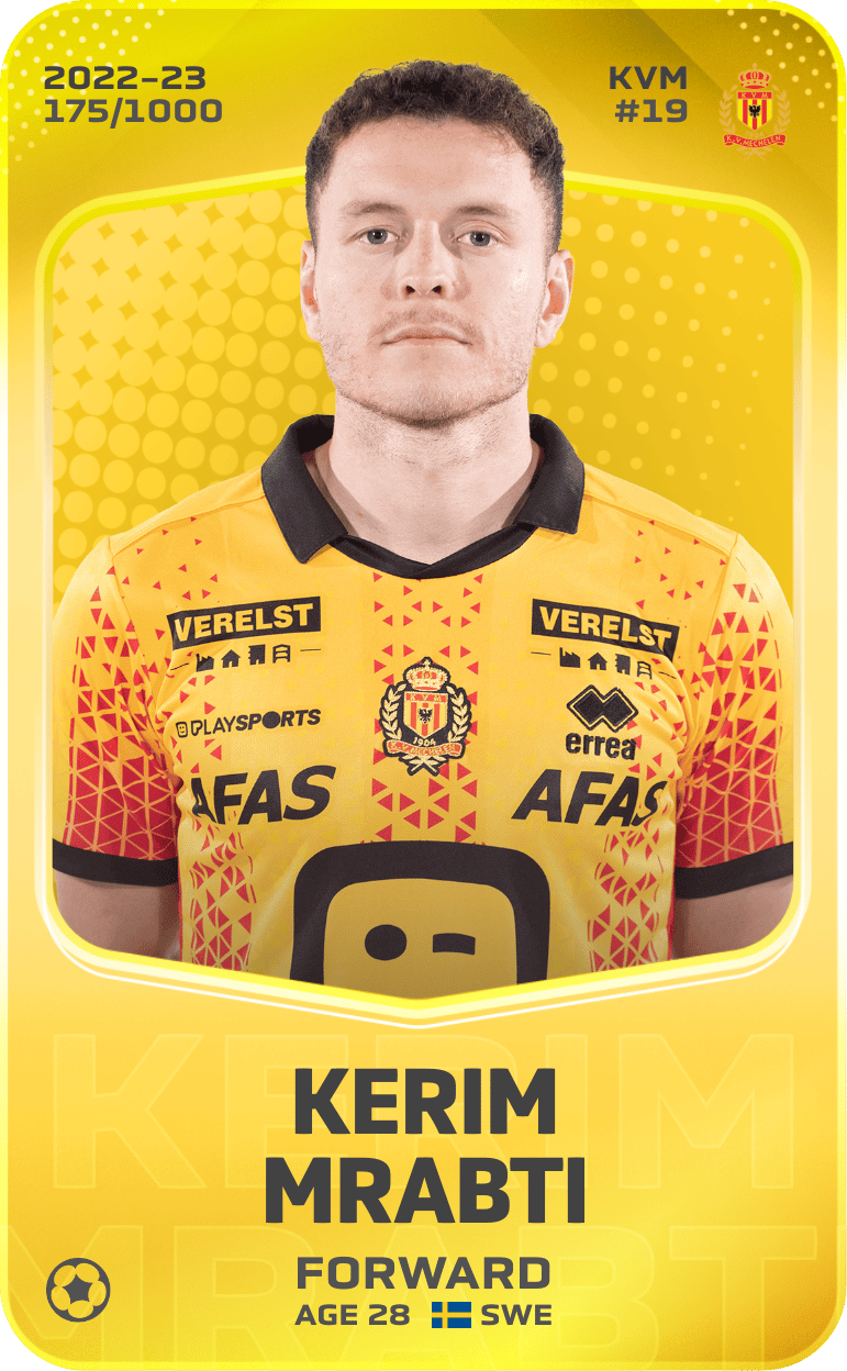Kerim Mrabti 2022-23 • Limited 175/1000