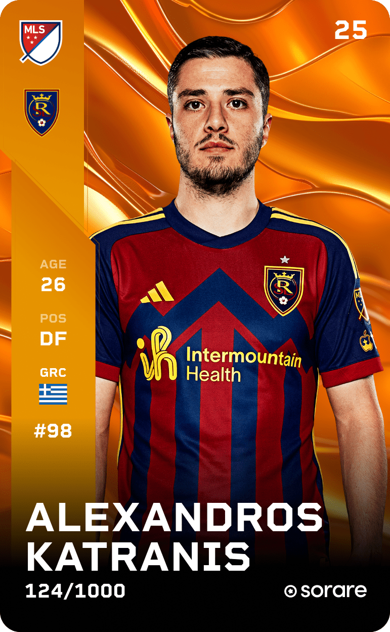 Alexandros Katranis 2025-26 • Limited 124/1000