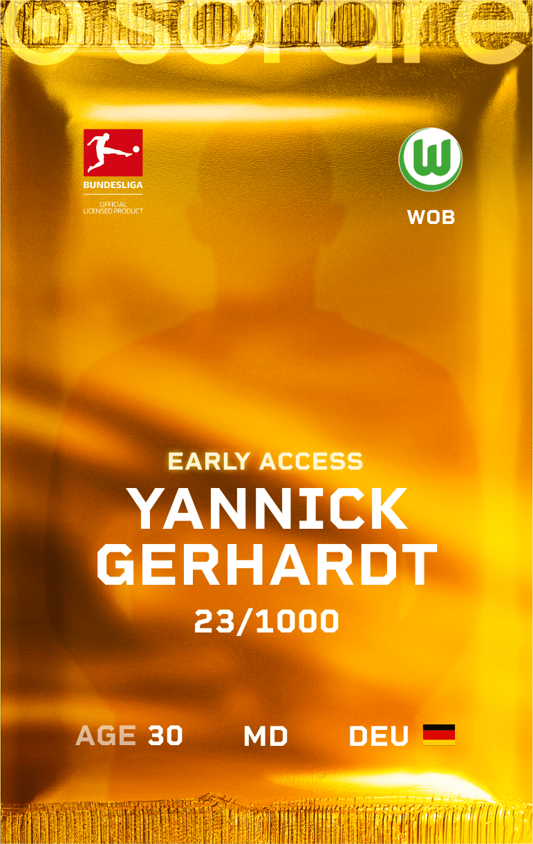 Yannick Gerhardt 2024-25 • Limited 23/1000