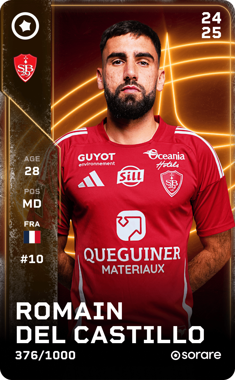 Romain Del Castillo 2024-25 • Limited 376/1000