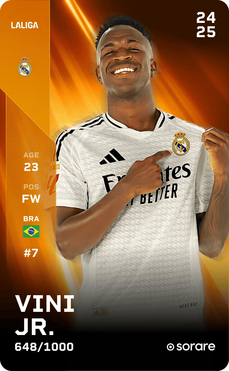 Vinícius Júnior 2024-25 • Limited 648/1000
