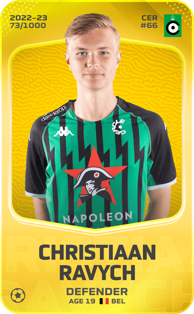 Christiaan Ravych 2022-23 • Limited 73/1000