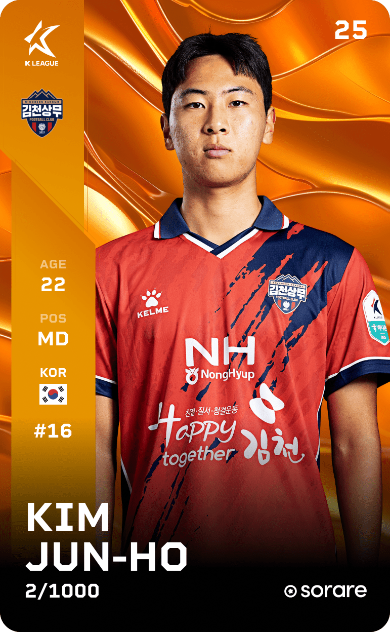 Kim Jun-Ho 2025-26 • Limited 2/1000