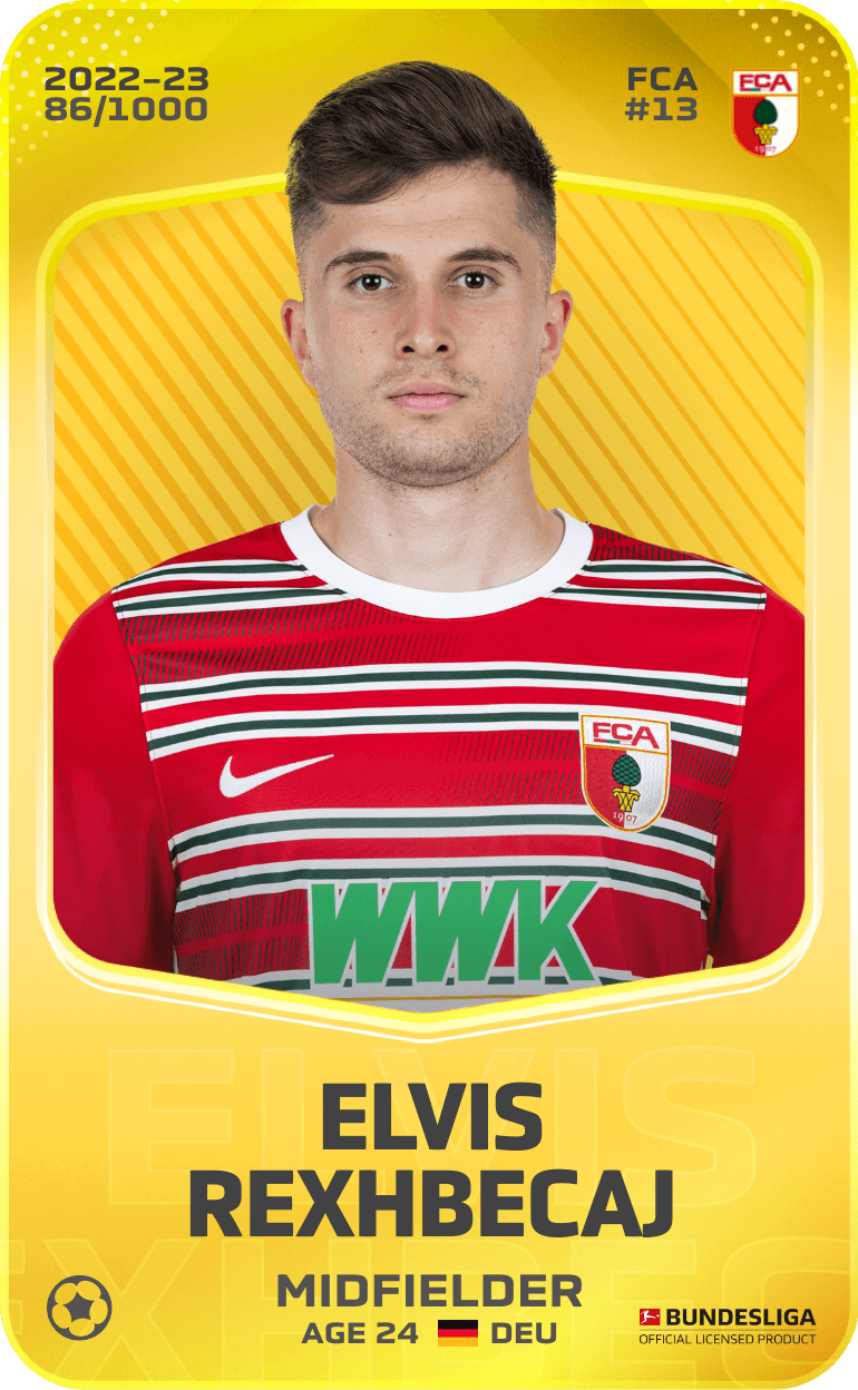 Elvis Rexhbecaj  2022-23 • Limited 86/1000