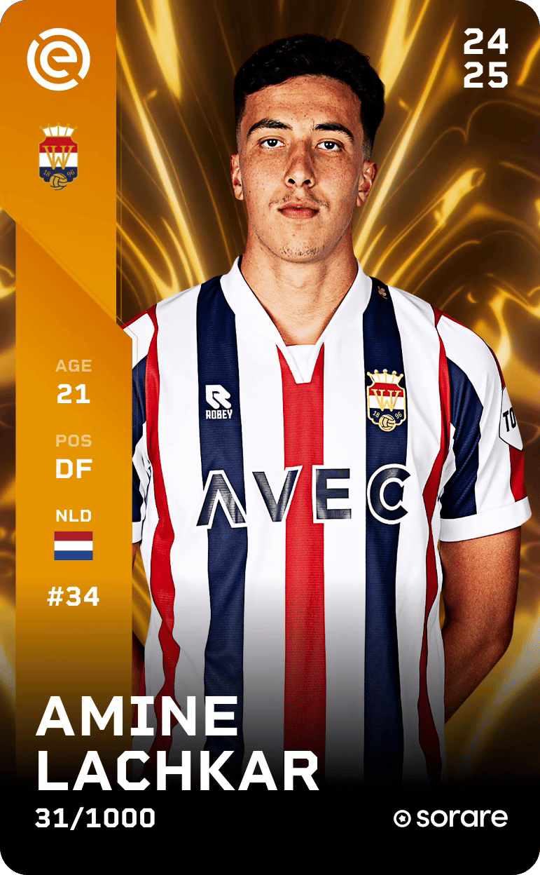 Amine Lachkar 2024-25 • Limited 31/1000